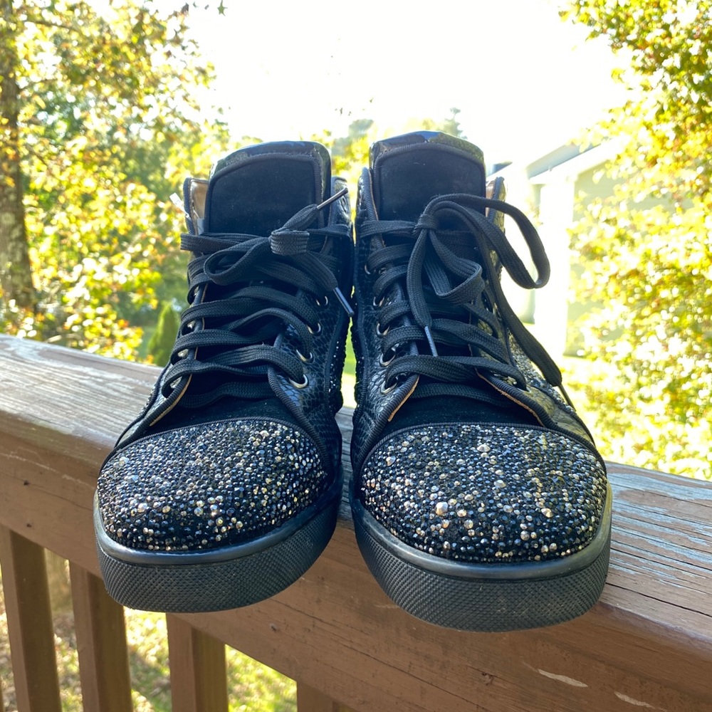 Christian Louboutin Men’s Strass Sneakers